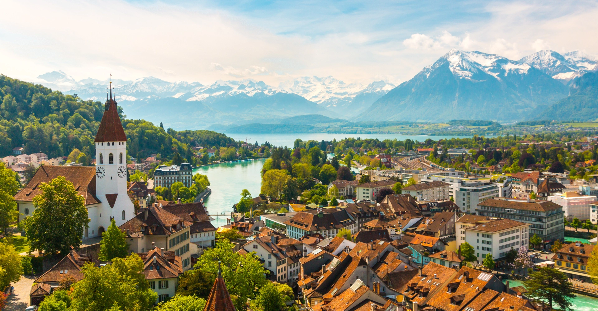 Modernes Leben und Alltag in der Schweiz