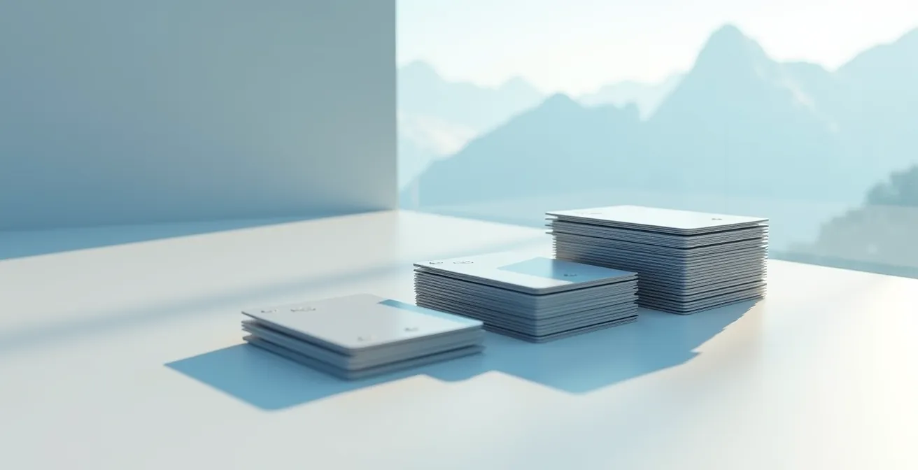 Abstrakte Darstellung von Datenschutzebenen bei digitalen Zahlungsmethoden