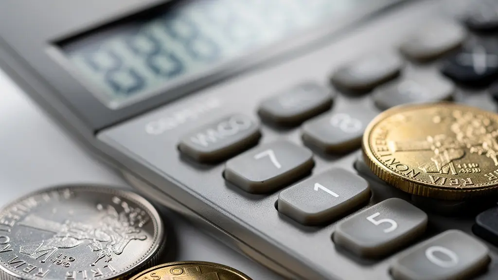 Taschenrechner mit Schweizer Franken zur GA-Zahlungsberechnung