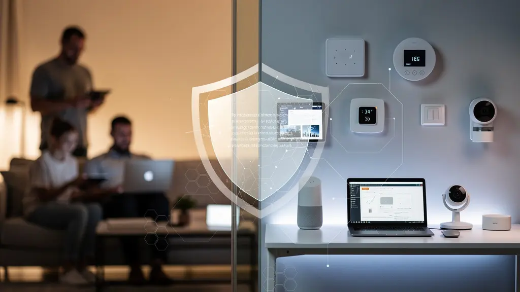 Visualisierung getrennter Netzwerke für Smart Home Sicherheit