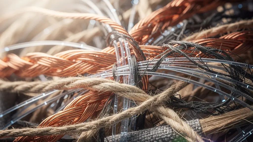 Makroaufnahme zeigt komplexe Verflechtungen in Lieferketten