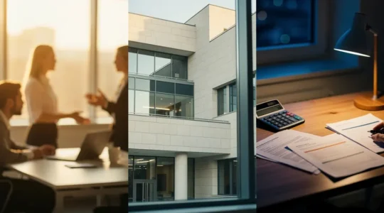 Verschiedene Finanzierungsquellen für Weiterbildung symbolisch dargestellt
