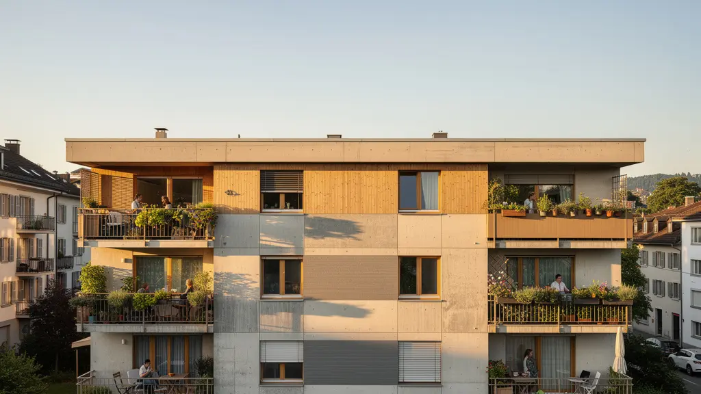 Flexible Wohnraumplanung in Genossenschaft bei Familienveränderung